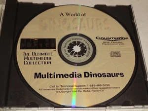 PC CD-Rom Multimedia Dinosaurs from Topics A World of Dinosaurs 1999 WIN95 - Picture 1 of 1