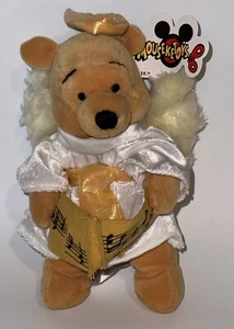 Disney Winnie The Pooh ~ Disney Store Mouseketoys Angel Pooh Bear ~ Vintage NWT - Picture 1 of 6
