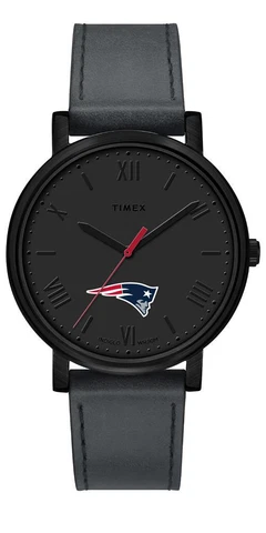 Ladies Timex New England Patriots Watch Black Night Game Watch Cover