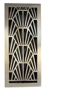 Signature Hardware 3010 cubierta de ventilación de latón - 6"x 14" - níquel cepillado - Imagen 1 de 3