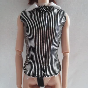 ¡NUEVO! 2022 Barbie Signature David Bowie #2 Muñeca Plata Negro Rayas Camisa Ropa - Imagen 1 de 6