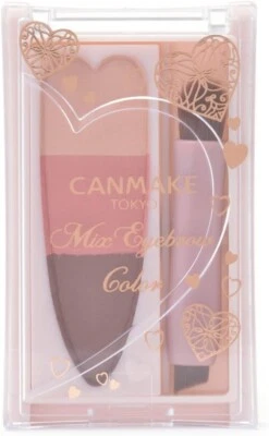 Canmake Mix Eyebrow Color C01 Charm Pink 0.04 oz Powder Eyebrow With Brush - Image 1 of 4