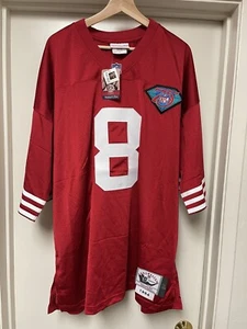 AUTHENTISCH MITCHELL & NESS M&N SAN FRANCISCO 49ERS NFL STEVE YOUNG SELTENE GRÖSSE 52 - Bild 1 von 9