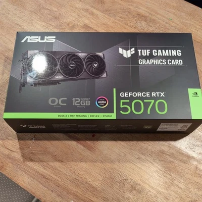 ASUS - TUF Gaming NVIDIA GeForce RTX 5070 OC Edition 12GB GDDR7 Graphics Card - Image 1 of 3