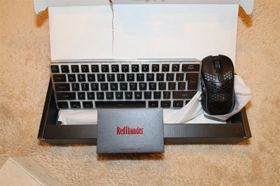 RedThunder Wireless Rechargeable Gaming Keyboard & Mouse Combo K62 M62 - Image 1 of 3