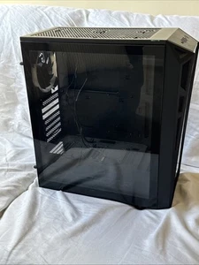 Cougar ATX Mid Tower PC Case Black Tempered Glass - Picture 1 of 4