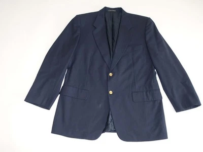 Corneliani Men's Blazer Size 42 Regular Navy Blue 100% Wool 2 Button Jacket 42R - Image 1 of 4