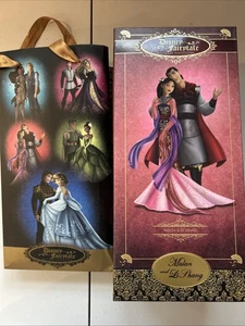 Disney Store Colección Diseñador Cuento de Hadas Muñecas Mulan y Li Shang Limited 6000 - Imagen 1 de 11