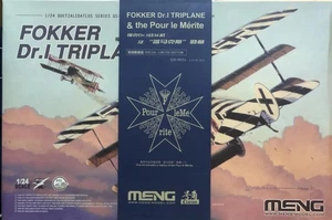 Meng Model 1/24 scale kit - Fokker Dr.I Triplane & the Pour le Mérite - Picture 1 of 1
