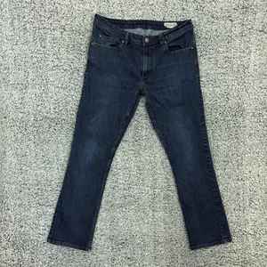 Buffalo David Bitton Jeans Mens 34x32 Dark Wash Driven-X Basic Straight Stretch - Picture 1 of 14