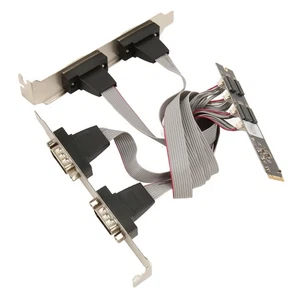 Txb179 M.2 To 4 Port Rs232 Serial Card Adapter High Speed 4 Port Rs232 Ser AM - Picture 1 of 22