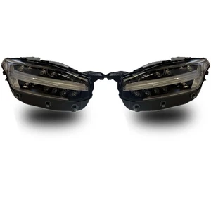 Volvo XC90 32228297 32228688 Active Beam Headlights European LHD Set - Picture 1 of 15