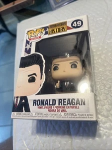 Funko Pop! Ronald Reagan #49, Presidents, American History, Icons New wear box - Picture 1 of 7