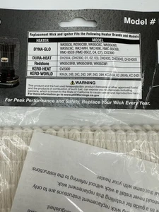 (2) New DynaGlo Replacement Wick RW16CP Kerosene Heater igniter Dura/Kero-Heat - Picture 1 of 3