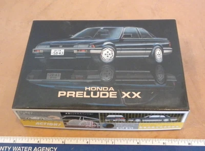 1985 FUJIMI HONDA PRELUDE XX MODEL KIT,  1/48 SCALE, 100% COMPLETE, SEALED - Image 1 of 2