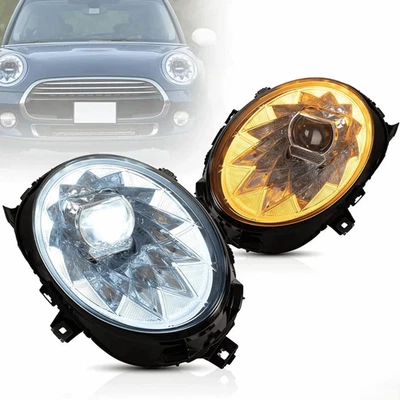 Faro LED completo negro para MINI Cooper F54 F55 F56 F57 2014-2021  - Imagen 1 de 4