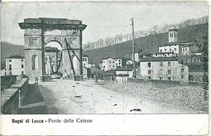 08212 - CARTOLINA d'Epoca - LUCCA: BAGNI DI LUCCA 1909 - Foto 1 di 2