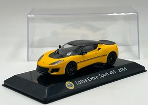 Lotus Evora Sport 410 2016 1/43 IXO Supercars Neuf Boite Vitrine - Imagen 1 de 2