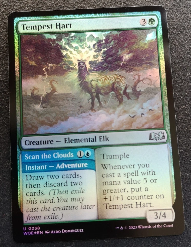 Tempest Hart - Foil - WOE - MTG - NM Unplayed - EN - 0238 - Image 1 of 1