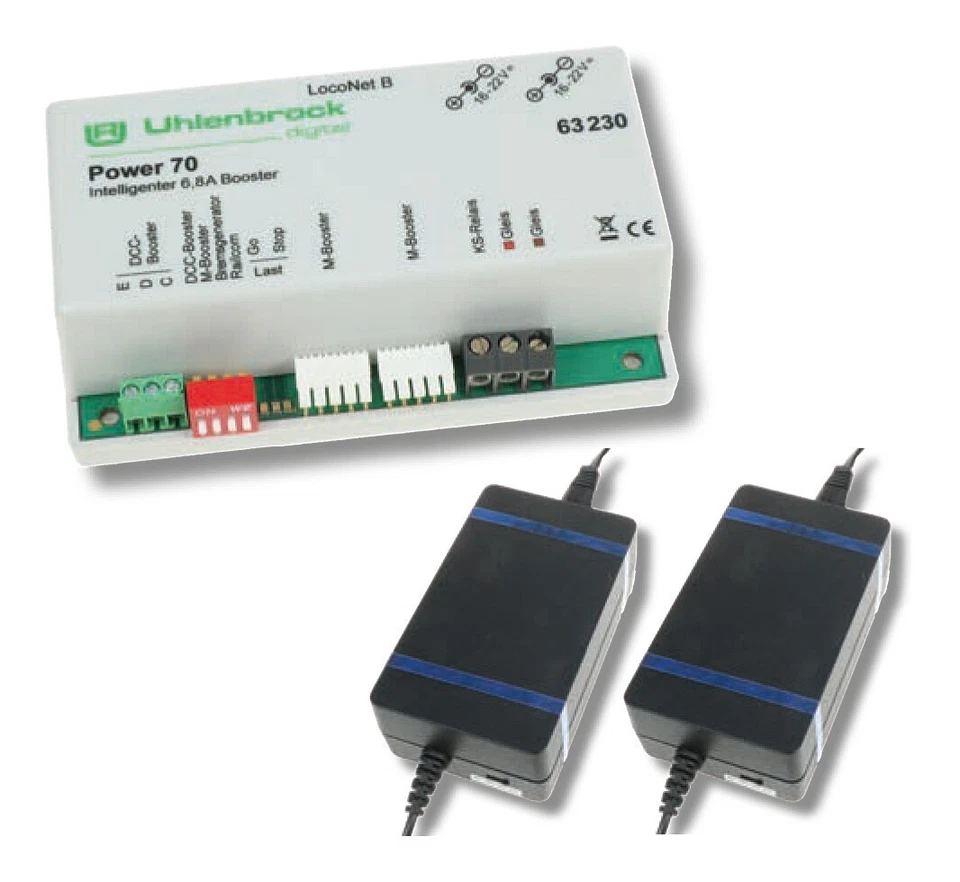 Uhlenbrock 63230 Powerful Booster Of 6.8 A - Image 1 of 1