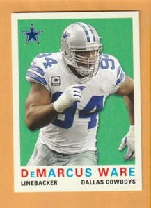 DeMarcus Ware Dallas Cowboys 2013 Topps Archives #191 HOF Troy Trojans - Imagen 1 de 2