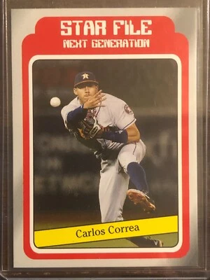 2016 Topps Throwback Thursday TBT #151 Carlos Correa Houston Astros - Image 1 of 2