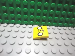 Lego 1 gelbe 2x2 Fliese Hang bedruckt Hund NEU - Bild 1 von 1