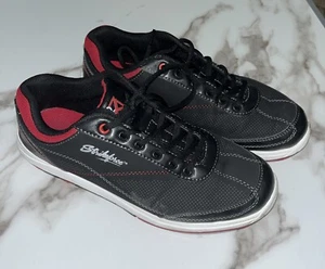 Strike Force KRX Black and Red Bowling Shoes Mens Size 8.5 M037 - Picture 1 of 4