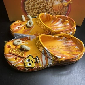 Crocs Clásico Miel Nuez Cheerios Talla M9/W11 Totalmente Nuevo en Caja de Cereales - Imagen 1 de 9
