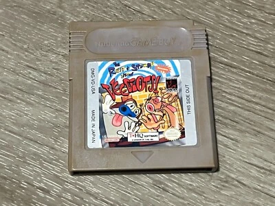 The Ren & Stimpy Show Veediots Nintendo Game Boy Cleaned & Tested Authentic - Image 1 of 2