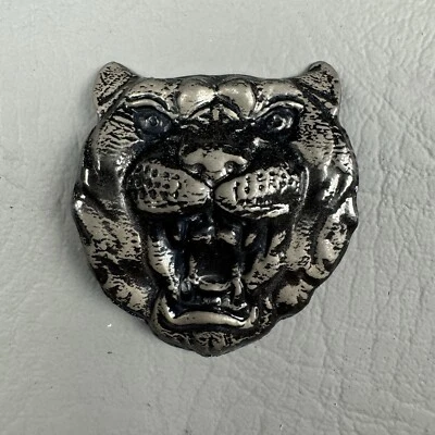 Jaguar XJ8 1998-2003 PARRILLA DELANTERA CABEZA DE JAGUAR EMBLEMA INSIGNIA LOGOTIPO GRIS OEM Foto 1 de 4