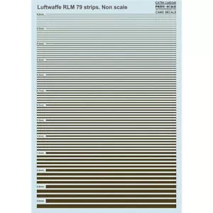 Print Scale 045-camo Decal Flugzeug Non scale Luftwaffe RLM 79 Streifen Wasserrutsche - Bild 1 von 12