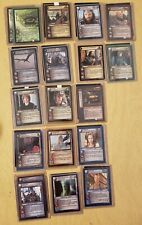 2 Copies Each of All 17 Elvish Cards from LOTR TCG Return Of The King Anthology