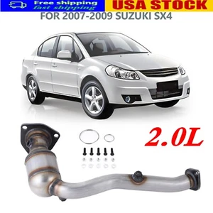 Front Catalytic Converter for Suzuki SX4 2007-2009 L4 2.0L 3 Bolt Welded Flange - Picture 1 of 15