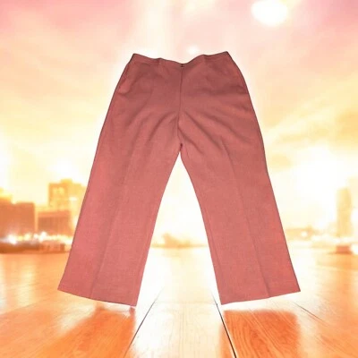 Pantalones ALFRED DUNNER Coral Naranja PULL ON BOLSILLOS Cintura Elástica Para Mujer MÁS 18 Foto 1 de 4