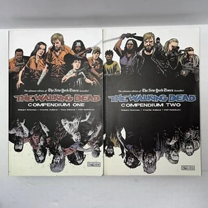THE WALKING DEAD COMPENDIUM BUNDLE - VOLUMES #1 AND #2 - Robert Kirkman - Picture 1 of 11