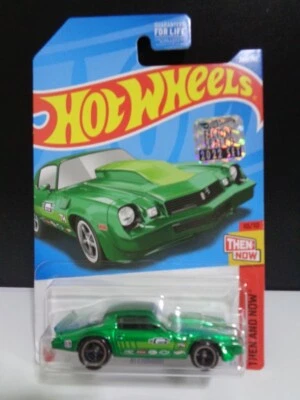 Hot Wheels 2022 Super Treasure Hunt ‘81 Camaro Green US Card STH Factory Sealed - Image 1 of 4
