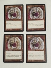 MTG Playset 4x Coiled Tinviper (Tempest/Artifact/C) - BGM