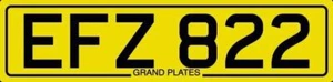 DATUMSLOSES PRIVATES NUMMERNSCHILD EFZ 822 GESCHÄTZTES REG KURZER EINBAND NICHT DATIERT EF - Bild 1 von 5