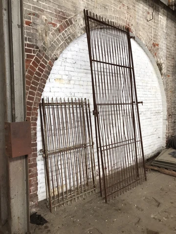Vntg. 1920’s  Wine Room Iron Gates Cover