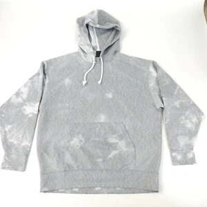 Sudadera con Capucha Nike Para Hombre Pequeña Gris Mármol Dri Fit Ligera Transpirable Tie Dye - Imagen 1 de 11