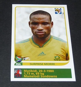 45 MORIRI EXTRA-STICKER SOUTH AFRICA PANINI FOOTBALL FIFA WORLD CUP 2010 - Imagen 1 de 2