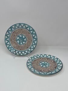 Robert Picault, Vallauris, Studio Pottery - 2 side plates