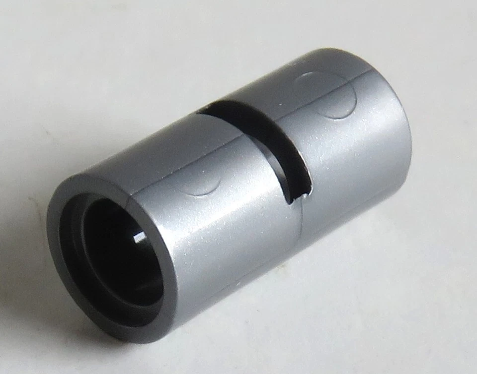 LEGO Technic - Pin Verbinder mit Schlitz 2L (4 Stück), matt silber # 62462 - Bild 1 von 1