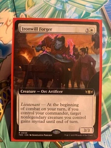 Ironwill Forger (Extended Art) - Commander: Tarkir: Dragonstorm (TDC) - Picture 1 of 1