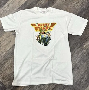 Vintage New In Bag 1982 Bucky O'Hare Shirt L STEDMAN USA MADE ART-MICHAEL GOLDEN - Picture 1 of 11