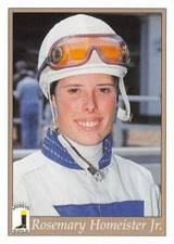 Rosemary Homeister J trading card (Horse Racing) 1996 Jockey Star #114