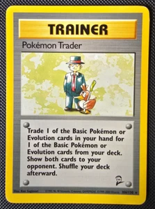 Tarjeta Pokemon WOTC - Pokemon Trader - Juego Base 2 - No Holo Raro - 106/130 NM-LP - Imagen 1 de 2