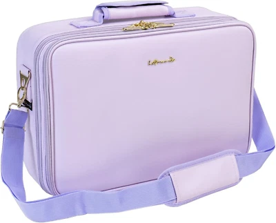 LEO50821 Portatrucco Valigetta Porta Trucchi per Il Trucco Professionale Borsa P - Immagine 1 di 4