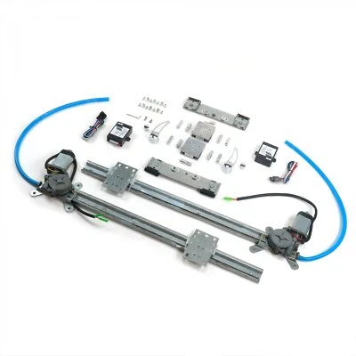 Kit de interruptor de ventana Street Rod para 55-57 Chevy Bel Air con manivela Billet Foto 1 de 4